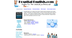 Desktop Screenshot of hospitalenglish.com